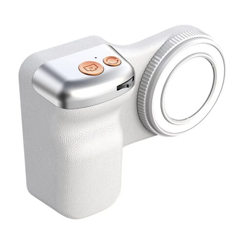 Phone Camera Shutter Grip Powerful Snap Magnetic Camera Master Grip with Dual Color Fill Light for  Calls Video B