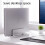 Aluminum Vertical Laptop Stand Holder, Adjustable Dock for  Pro Air, Surface, , , 1