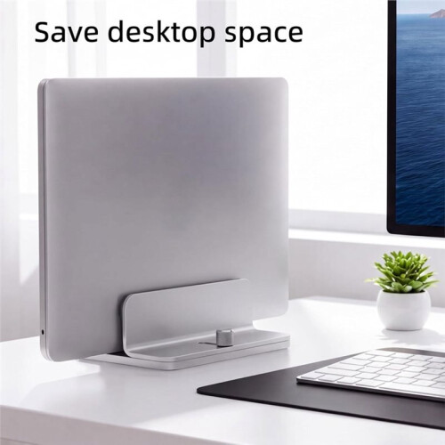 Aluminum Vertical Laptop Stand Holder, Adjustable Dock for  Pro Air, Surface, , ,