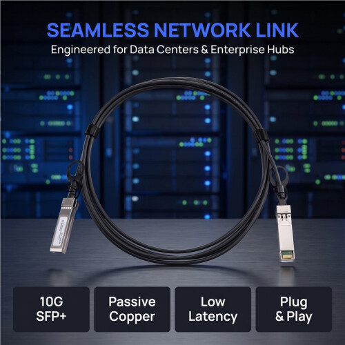 10G DAC Stack Cable SFP 10Gb DAC Cable SFP+ to SFP Direct Attach Copper Cable Compatible for  Ruijie H3C 1