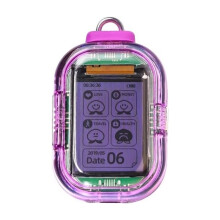 Per POPSUNDAY OK Ciondolo per Borsa In Broccato Amuleto Domenica Cyber Predizione Portafortuna Accessorio C