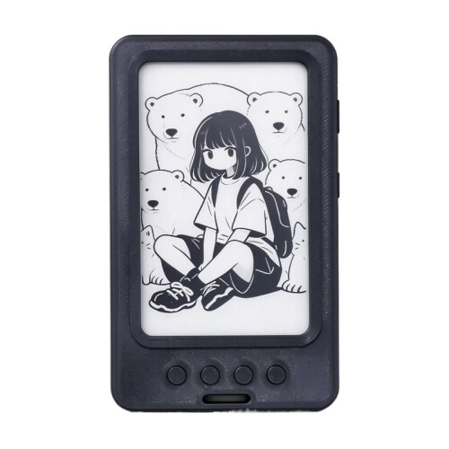 For XTEINK X4 E-Book Reader Protective Case Shape Full Coverage Shockproof Anti-Scratch Protective Shell A 1