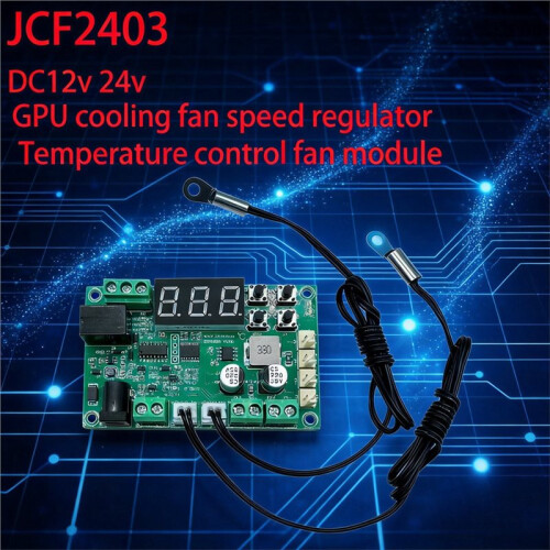 12V/24V Hastighetsmotortemperaturregulatorsensor för 2/3/4 Kablars Vindturbinintegration 1