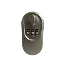 4pcs Digital Door Lock Mechanical Keyless Deadbolt, Marine Grade, Keypad Code Entry for Exterior Doors Combination Lock