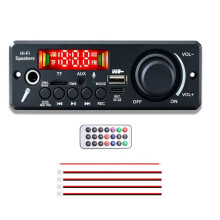 2x50W+100W 2.1-Kanaals Hi-Fi -Versterker MP3-Speler met USB/TF/AUX/FM DC8-24V Auto-Audiosysteem