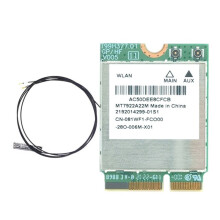 MT7922 WiFi 6E Wireless LAN Card M.2 2230 AXE5400 Triple Band 6GHz 5GHz 2.4GHz BLE5.2 Adapter for PC Desktop NGFF Key M