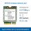 Placa de Rede Sem Fio NFA765 WIFI 6E AX6000 Tri Band M.2 com  5.2 para Laptop e PC com Windows 10 e 11 5