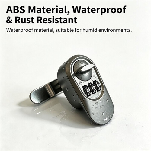 4pcs Digital Door Lock Mechanical Keyless Deadbolt, Marine Grade, Keypad Code Entry for Exterior Doors Combination Lock 2