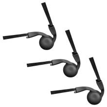 3 Escovas Laterais para 5C / OV42CN H50 / OV43GB H50 PRO / OV42GL / Aspirador Robô 5 / PV31CN / OV31GL - Peça de Reposição