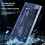 M.2 NGFF Protocol SSD Case RGB Light 10Gbps PCIe SSD Enclosure USB 3.2 Gan2 Type C Clear Hard Disk Box 6