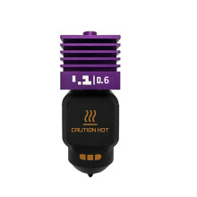 Integrated Coated Hotend 0.6mm Standard Flow Kit for P2S X2D 3D Printer Accessories