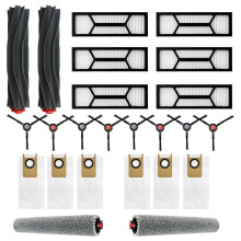 24 Pack Omni S1 Pro/ S1 Replacement Accessory Kit for S1 Pro Omni, S1 Robot Vacuums Parts