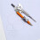 20 Pieces Compass for Geometry Math Compass Bulk Drawing Compass with Pencil for Student School Woodworking Art Drawing 6