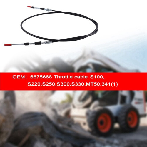 6675668 Throttle Cable for  S100,S220,S250,S300,S330,MT50,341 Throttle Accelerator Cable 2