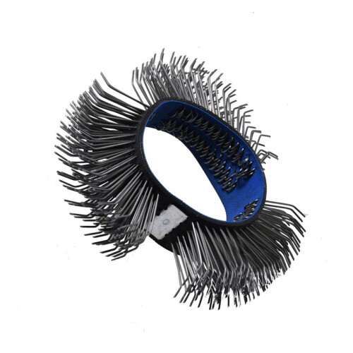 55mm High-Performance Pneumatic Wire Brush Ideal for Rust Removal, Slag Removal, and Grinding 2