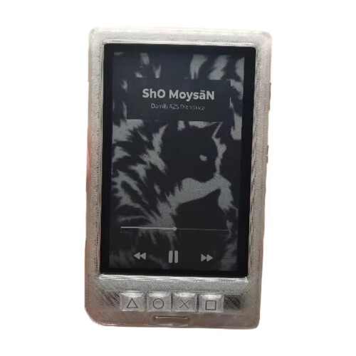 For XTEINK X4 4.3" E-Ink Reader Retro Music Player Style Case Vintage Cassette Player Anti-Drop Protective Shell B 1