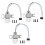 3Pcs Hotend Heating Assembly for  A1/A1  Ceramic Zirconia Insulation Base High-Temperature Resistant 1