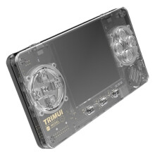 TRIMUI Model S Handheld Game Console, 2 Inch IPS Screen, Retro Video Game, ARM628 Processor (Black-32GB)