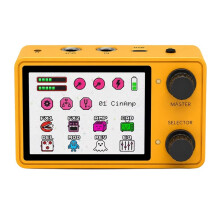 NANOCORE Multi-Effects Guitar Pedal 2.4" Display NAM A2/IR Ready 30 AMP + 30 CAB 64 Presets MIDI OTG
