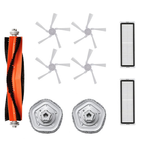 Replacement Accessories Kit 9PCS for Dreametech W10 Pro/W10 Robot Vacuum