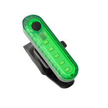 Luz Trasera Ultrabrillante para Bicicleta, Luz Trasera LED Brillante de Advertencia para Bicicleta de Montaña, Ciclismo Nocturno, Color Verde