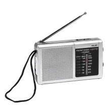 Full Band Radio Portable Stereo Radio AM FM Radio Battery Operated Telescopic Antenna Emergency Radio Built-in Speaker
