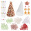 DIY Beaded Christmas Tree  Kit Gingerbread Joy Tabletop Decoration for Holiday Crafts 1