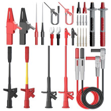 Universal Multimeter Test Lead Kit - Pro Digital Multimeter Probe Set with Replaceable Tips for Electrical Testing