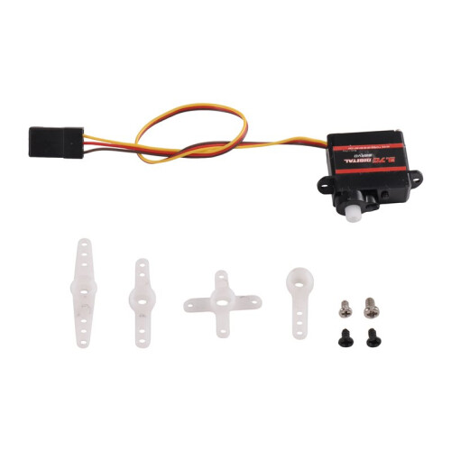 RXAZ 3.7G Micro Servo,Digital Servo  Servo,Gear Coreless Motor for Airplanes Fixed-Wing Helicopter Boat