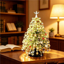 Christmas Tree Toppe Beaded Christmas Ornament Kits 03 Yellow