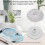 Replacement Accessories Kit 22PCS for Dreametech W10 Pro/W10 Robot Vacuum 5