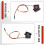RXAZ 9G Micro Servo,Digital Servo  Servo,Copper Gear Coreless Motor for Airplanes Fixed-Wing Helicopter Boat 7