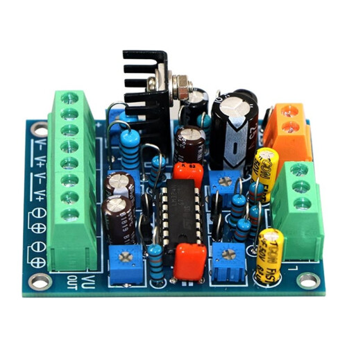 Upgraded VU Meter Driver Level Power Meter Driver Board Professional Dynamic Compression Protective 39 45 52 60db