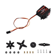 RXAZ 6,5 Kg Servo, Digitalservo, Getriebemotor Ohne Kern für RC-Crawler, Autos und Boote