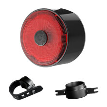 Luz Trasera para Bicicleta con Sensor de Freno Inteligente, Luz Trasera Recargable LED para Ciclismo, Luces de Advertencia de Seguridad para