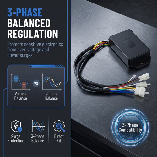 KI-DAVR-50S AVR Automatic Voltage Regulator for KIPOR 5KW  Generator Single Three Phase Stabilizer 1