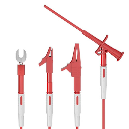 Universal Multimeter Test Lead Kit - Pro Digital Multimeter Probe Set with Replaceable Tips for Electrical Testing 1