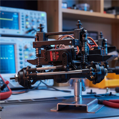 RXAZ Servo da 6,5 Kg, Servo Digitale, Motore Senza Ingranaggi per Auto e Barche RC 2