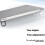 4PCS Portable Foldable Laptop Stand Computer Stand with Dual Tilt Angle Adjustment A 4