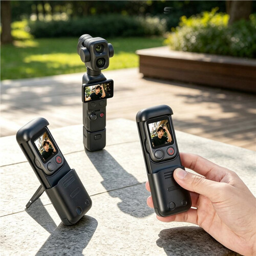 For Osmo Pocket 4P Viewfinder Remote Sliding Protective Case and Gimbal Camera Accessories 1