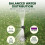 15SSTC1 Side Strip Pattern Nozzle 5-Pack, Adjustable 15ft Lawn  Spray Distance 3