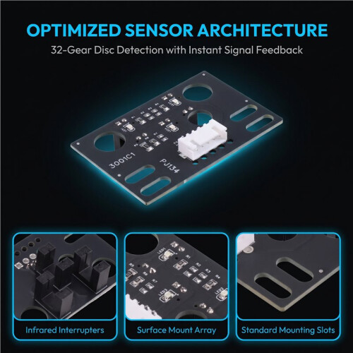 Balance Machine Accessories Photoelectric Sensor Position Sensing Board 32 Gear Disc Sensor Small Circuit Board 1