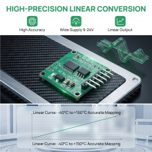 For NTC Thermistor to Voltage 10K NTC to 0-5V 0-10V Linear Conversion Transmitter