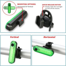 Ultra Bright Bike Tail Light Rear Bike Tail Light Bright LED Warning Rear Light for Mountain Bike Night Cycling Red