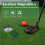 2 Set  Hole Cups with Turf Cover Metal Base Backyard Home Putting Green 2