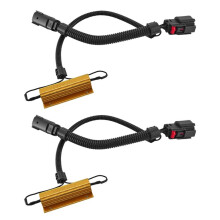 2PCS Tail Light Conversion Harness for Silverado Sierra 2020-2024, Plug & LED Upgrade Kit