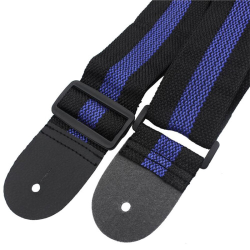 Universell Gitarrrem Randig Gitarrrem Justerbar Axelrem för Akustisk Folkgitarr Elgitarr Ukulele B 1