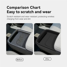 Draadloze Oplaadmat voor Middenconsole van de voor R2 2026, Siliconen Antislip Oplaadbeschermmat, Accessoires