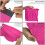 60 Mixed Mailing Plastic Bags, Self-Seal, Tamper Proof, Mixed Sizes, Hot Pink 10