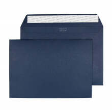 Blake Creative Colour C5 Envelopes, 162x229mm, Pack of 25, FSC, 120GSM, Peel & Seal Navy